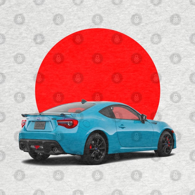 BRZ Japan Sun Blue Lagoon by CharlieCreator